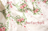 Surface Spell Dancing Roses Embroidery JSK Dress