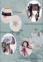 Singing of Deer Series~ Square Collar Lolita Accessories -Ready Made