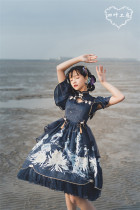 Epiphyllum Jellyfish Qi Lolita Dress Version II - Ready MADE