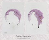 The Little Prince's Rose- Velvet Lolita Headbow -11 Colors