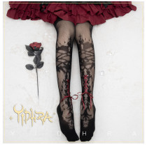 Yidhra Lolita ~Forest of Thorns Sleeping Beauty~ Summer Lolita Tights