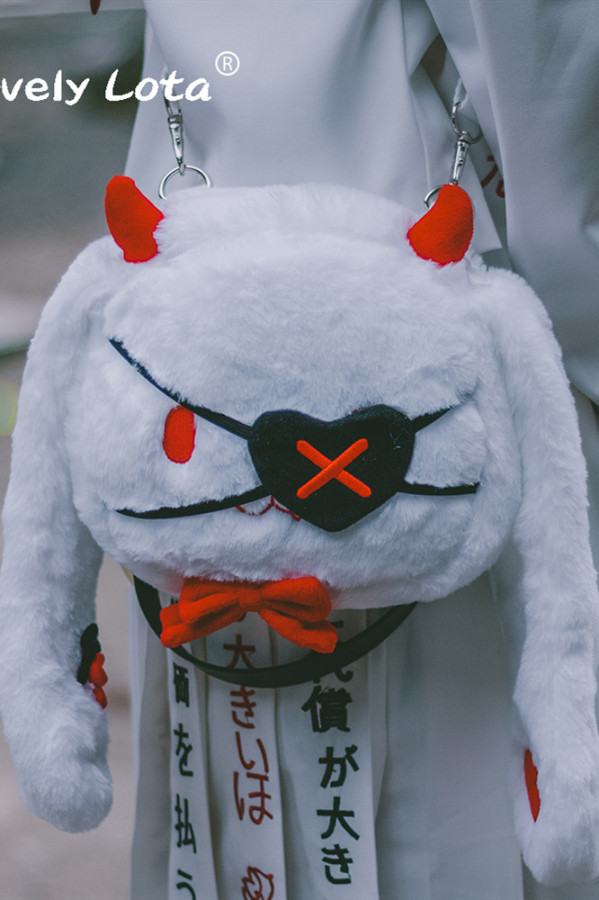 Devil Rabbit Plush Lolita Bag -Ready Made