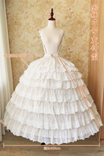 Forest Sugar Heavy Lace Lolita Petticoat -Pre-order