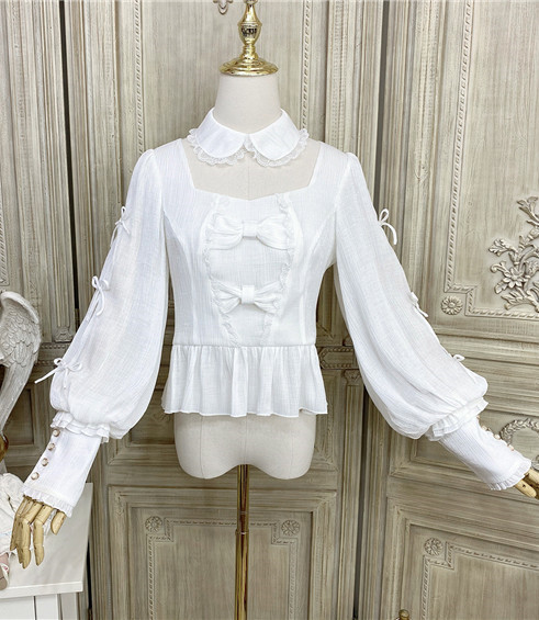 Little Dipper ~Evelina Vintage Lolita Blouse -Ready made