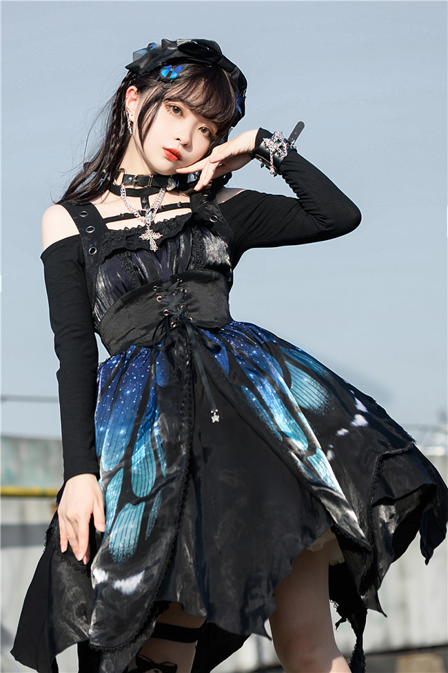 Butterfly hot sale effect dress