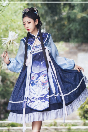 Ying Luo Fu~Unicorn~ Vintage High Waist Lolita JSK