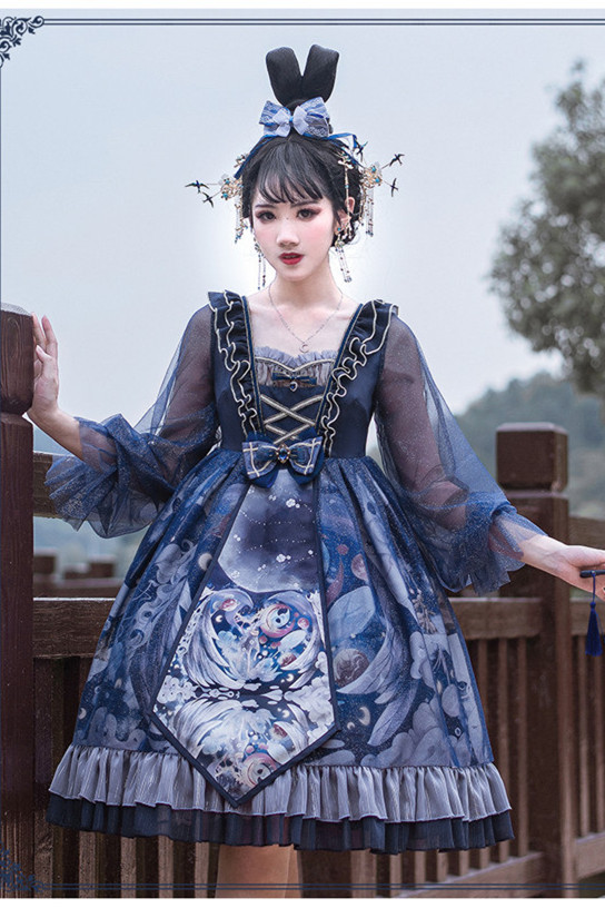 Ying Luo Fu~Unicorn~ Vintage Gothic Lolita OP