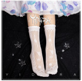 Yidhra Lolita ~Akuya Tears of the Sea~ Ocean Series Lolita Socks-Pre-order