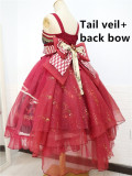 Tail Veil+Back Bow