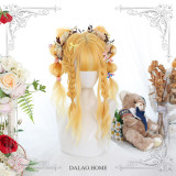 Dalao Home ~Sunflowers Lolita Long Curly Wigs