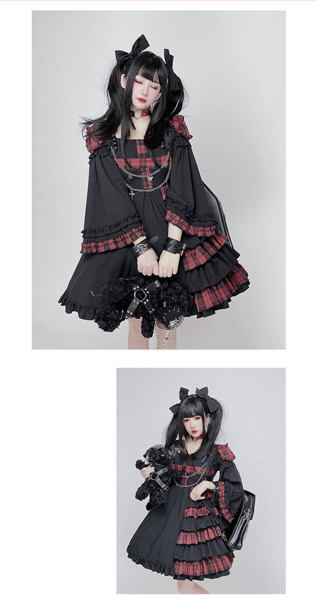 US$ 16.99 - Baduoni -Rabbit Witch- Gothic Lolita JSK, Blouse and Witch Hat  - m.