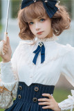 Rose Humanoid~ Vintage Lolita Blouse -Ready Made