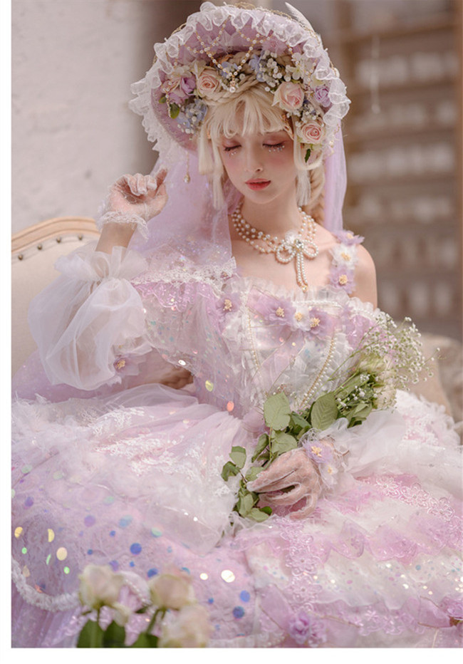 Miss Anne's Tea Party~Gorgeous Wedding Lolita OP