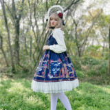 Teenage student Lolita Blouse White Plush Version Size L - In Stock