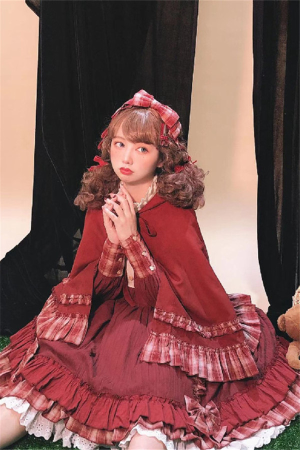 Your Highness ~Little Red in the Forest. Alice in the Forest Lolita OP/ Fullset-Pre-order