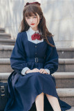 Top Student Pleated Uniform Lolita OP-Pre-order
