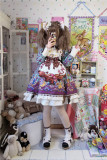 Chocolate Sweetheart Embroidered Apron -In Stock