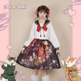 Alice Girl ~Bride-price Cat Sailor Style  Lolita Set -Pre-order