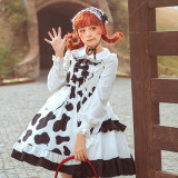 Sweet Cow High Waist Lolita JSK -Pre-order