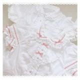 CC Cat ~Summer Super Sweet Cotton Lolita Blouse -Ready Made