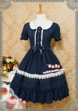Strawberry Witch Classic Lolita OP bust 97；waist 87 - In Stock