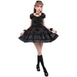 Alice Girl ~The Young Girls' Party Sweet Lolita OP -Pre-order Pink OP Size XS - In Stock