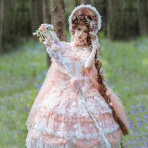 Elven Fairy Elegant Chiffon Lolita JSK -Pre-order