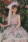 Miss Point ~French Rose Classic Lolita JSK -Pre-order