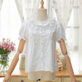Daily Wear Short Sleeves Lolita Blouse -Pre-order