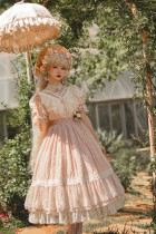 Miss Point ~The Beauty of Spring Retro Edward Lolita OP -Pink Size XL - In Stock