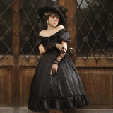 Foglight Vintage Slim High Waist Lolita OP -Pre-order