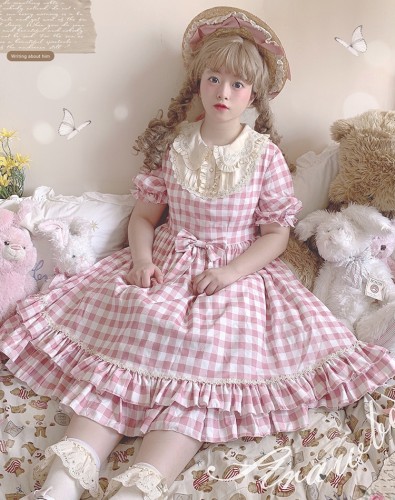 Strawberry Witch Summer Embroidery Lolita OP -Pre-order