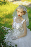 Soufflesong Lolita ~Fall Into Dream Bridal Lolita JSK -Pre-order
