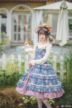 Infanta ~Corolla Little Garden Cotton Floral Lolita JSK -Pre-order