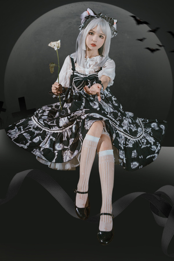 Honey Machine ~The Rabbit and Wolf Detective Lolita JSK -Pre-order