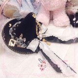Hand-made Frame Rabbit Witch Lolita Hat