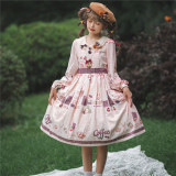 Miss Point ~Chocolate Daily Lolita Long Sleeves OP