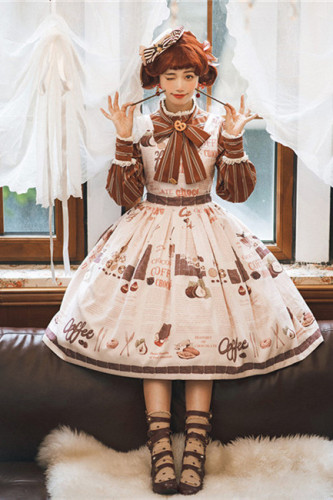 Miss Point ~Chocolate Daily Lolita JSK Size M - In Stock