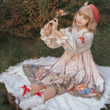 Noguri Sweet High Waist Lolita JSK/Blouse