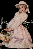 At the Beginning of the Sunrise Month Vintage Classic Lolita OP -Pre-order