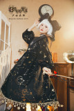 Boguta ~Astrologer Velvet Lolita Trench Coat