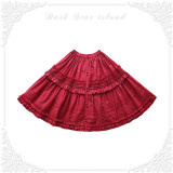 Dark Red Skirt Short Version