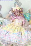 CCat Rainbow Doll House Sweet Lolita JSK - In Stock