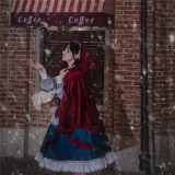 Withpuji ~Winter Christmas Lolita Cape Short Version