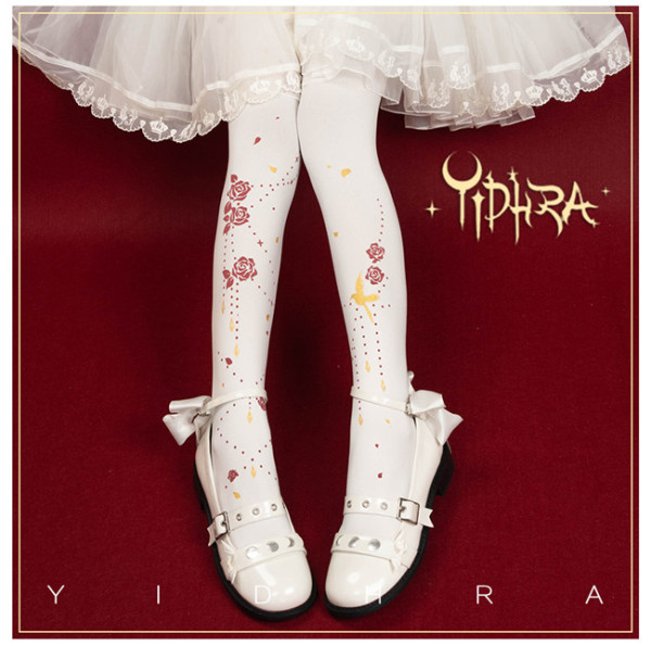 Yidhra  The Nightingale and the Rose Lolita Tights