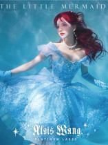 Alois Wang ~The Little Mermaid Heavy Pearl Lolita Dresses -Pre-order