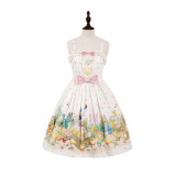 Peter Rabbit Lolita JSK/Skirt/Blouse - White Blouse Size L - In Stock