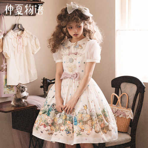 Peter Rabbit Lolita JSK/Skirt/Blouse -Pre-order