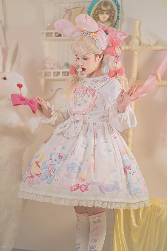 Dolls Party ~Animal Kindergarten Sweet Lolita JSK -Pre-order