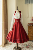 Forest Wardrobe ~North of the Forest Lolita Salopette + Blouse -Pre-order